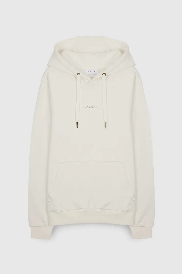 Teddy Smith Sweat S-SOLENE MIDDLE WHITE MIDDLEWHITE Best Sale