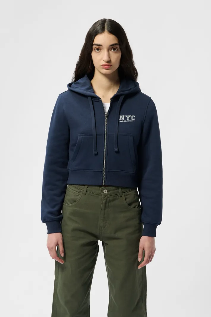 Teddy Smith Sweat zippé à capuche G-HOPE HOODY ZI BLUE INK BLUEINK Flash Sale