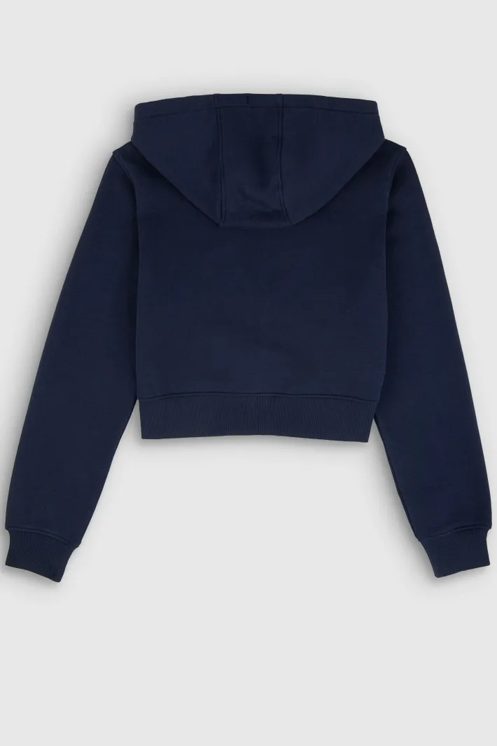 Teddy Smith Sweat zippé à capuche G-HOPE HOODY ZI BLUE INK BLUEINK Flash Sale