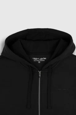 Teddy Smith Sweat zippé à capuche GICLASS LITTLE NOIR Fashion