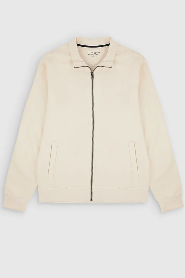 Teddy Smith Sweat zippé col montant G-NARKUS ZIP NATUREL Online