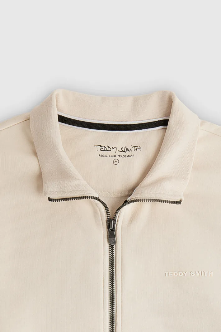 Teddy Smith Sweat zippé col montant G-NARKUS ZIP NATUREL Online