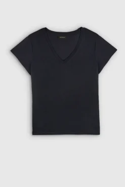 Teddy Smith Top col V T-POETI DARK NAVY DARKNAVY Outlet