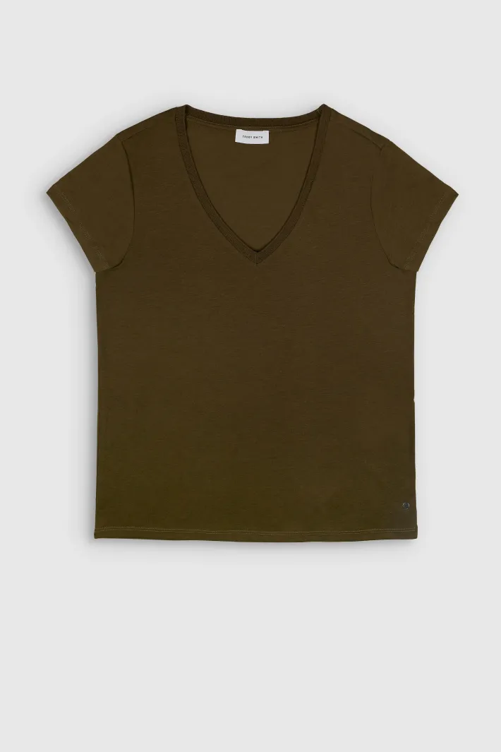 Teddy Smith Top col V T-POETI SWEET JUNGLE SWEETJUNGLE Discount