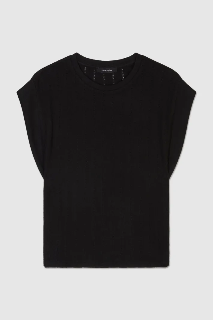 Teddy Smith Top en maille ELISA NOIR Outlet
