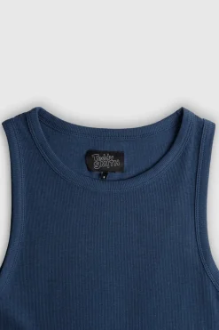 Teddy Smith Top sans manches DEB US RIB BLUE INK BLUEINK Outlet