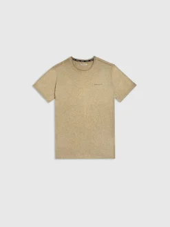 Teddy Smith T-shirt chiné col rond T-NARK TURBULENCE KAKI CHINE TURBULENCEKAKICHINE Fashion