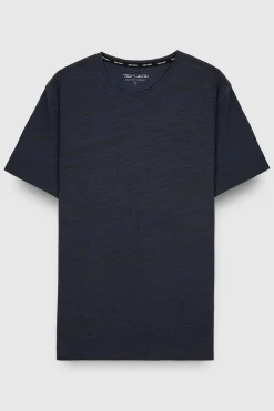 Teddy Smith T-shirt chiné col rond T-NARK UNION NAVY CHINE UNIONNAVYCHINE Shop
