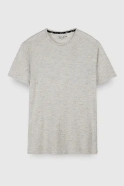Teddy Smith T-shirt chiné col rond T-NARK BLANC IVOIRE CHINE BLANCIVOIRECHINE Best Sale