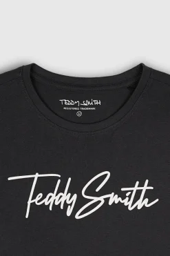 Teddy Smith T-shirt col rond EVAN ML JR DARK NAVY DARKNAVY Outlet