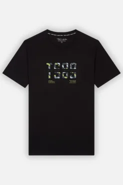 Teddy Smith T-shirt col rond manches courtes T-ALDER MC  CHARBON New