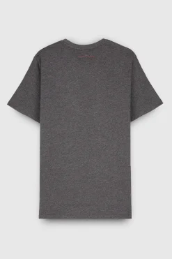 Teddy Smith T-shirt col rond manches courtes THE TEE 1 MELANGE BLACK/BLANC MELANGEBLACK/BLANC Online
