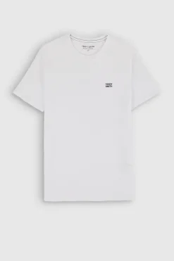 Teddy Smith T-shirt col rond manches courtes THE TEE 1 BLANC Best