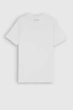 Teddy Smith T-shirt col rond manches courtes THE TEE 1 BLANC Best