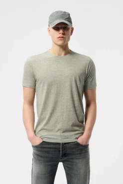 Teddy Smith T-shirt col rond manches courtes T-NARK CHINE MC BEIGE MELANGE BEIGEMELANGE Discount