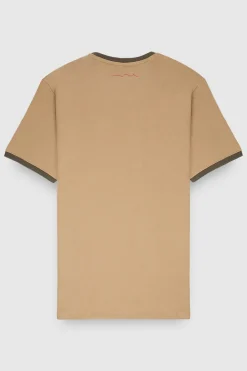 Teddy Smith T-shirt col rond manches courtes THE TEE 2 R MC MOKA BEIGE MOKABEIGE Flash Sale