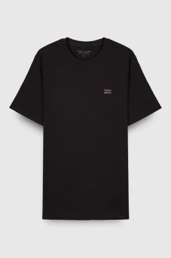 Teddy Smith T-shirt col rond manches courtes THE TEE 1 MC CHARBON Discount