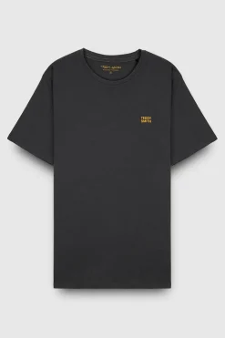 Teddy Smith T-shirt col rond manches courtes THE TEE 1 MC ASPHALT Store