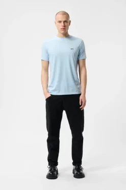 Teddy Smith T-shirt col rond manches courtes THE TEE 1 MC BLEU ECUME CHINE BLEUECUMECHINE Cheap