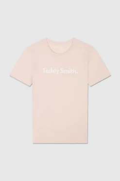 Teddy Smith T-shirt col rond MASON MC ROSE PALE Fashion