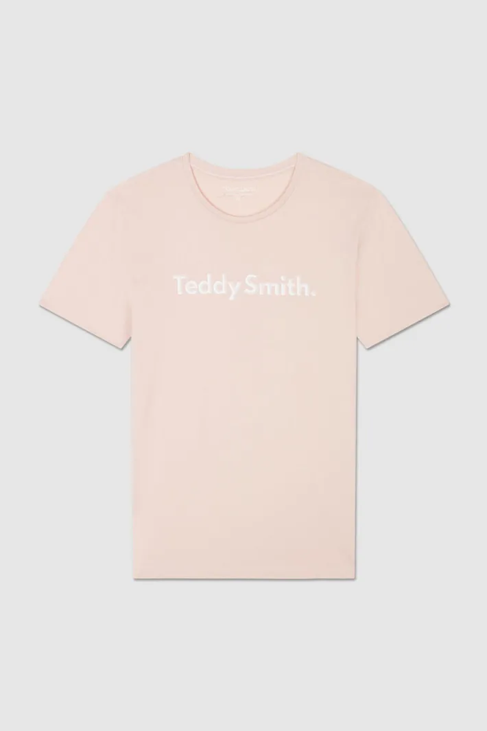 Teddy Smith T-shirt col rond MASON MC ROSE PALE Fashion