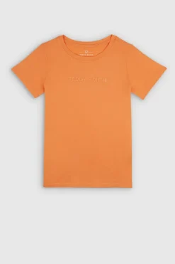 Teddy Smith T-shirt col rond NEW TICIA MC JR SWEET ABRICOT SWEETABRICOT Cheap