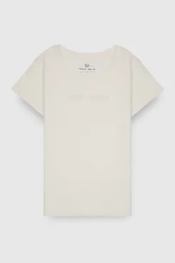 Teddy Smith T-shirt col rond NEW TICIA MC JR MIDDLE WHITE/PRINT 1 Best
