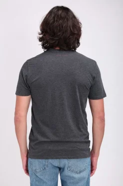Teddy Smith T-shirt col rond TICLASS BASIC MC MELANGE BLACK/BLANC MELANGEBLACK/BLANC Cheap
