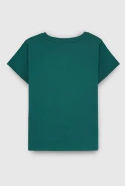 Teddy Smith T-shirt col rond T-RIBELLE MC OPALE Fashion