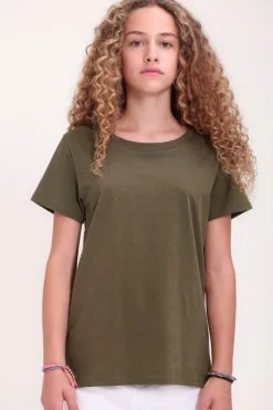 Teddy Smith T-shirt col rond T-SHANIA MC JR SWEET JUNGLE SWEETJUNGLE Flash Sale