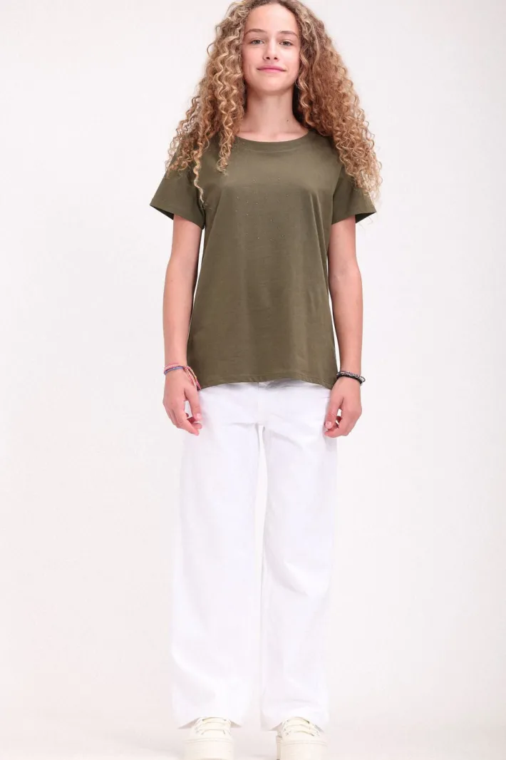 Teddy Smith T-shirt col rond T-SHANIA MC JR SWEET JUNGLE SWEETJUNGLE Flash Sale