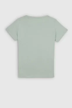 Teddy Smith T-shirt col rond T-SHANIA MC JR STONE MINT STONEMINT Best