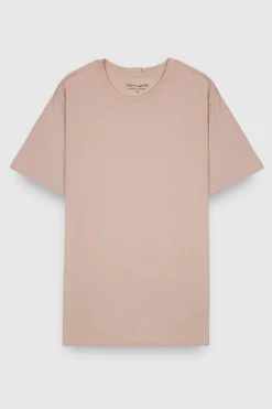 Teddy Smith T-shirt col rond T-SOY MC ROSE PALE ROSEPALE New