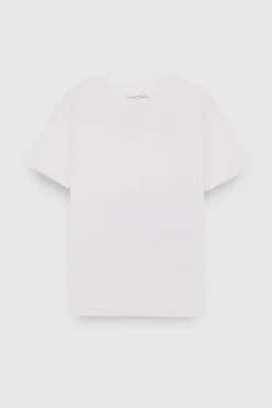 Teddy Smith T-shirt col rond T-TAHO BLANC Outlet