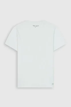 Teddy Smith T-shirt col V EDGE MC BLANC Store