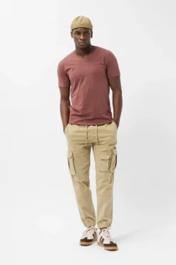 Teddy Smith T-shirt col V manches courtes TAWAX 2 MC DUSTY CANYON DUSTYCANYON Online