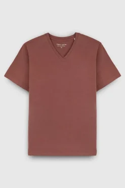 Teddy Smith T-shirt col V manches courtes TAWAX 2 MC DUSTY CANYON DUSTYCANYON Online