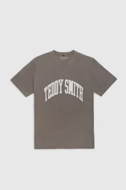 Teddy Smith T-shirt oversize col rond manches courtes T-EROL MC FADED KAKI FADEDKAKI Flash Sale