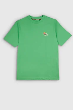 Teddy Smith T-shirt oversize col rond manches courtes T-EDIS MC VERT CITRUS VERTCITRUS Best Sale