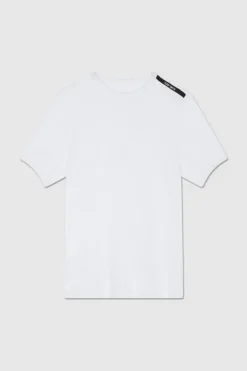 Teddy Smith T-shirt ras-du-cou TUCKERS 2 MC BLANC Best Sale