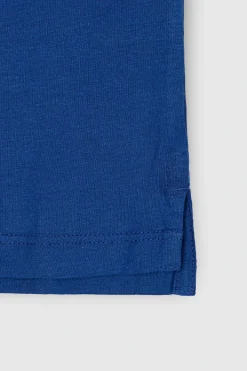 Teddy Smith T-shirt T-CALL MC JR BLEU GALAXIE BLEUGALAXIE Flash Sale
