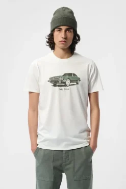 Teddy Smith T-shirt T-CARS MC MIDDLE WHITE 1 Store