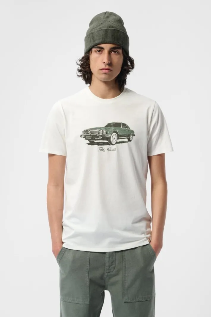Teddy Smith T-shirt T-CARS MC MIDDLE WHITE 1 Store
