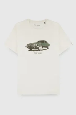 Teddy Smith T-shirt T-CARS MC MIDDLE WHITE 1 Store