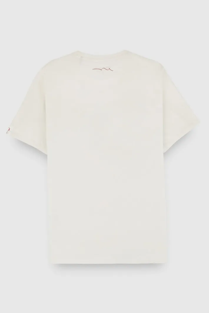 Teddy Smith T-shirt T-CARS MC MIDDLE WHITE 1 Store