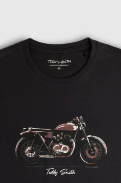 Teddy Smith T-shirt T-CARSER MC CHARBON Sale