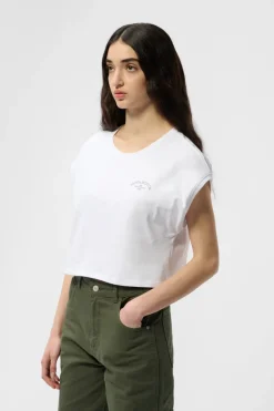 Teddy Smith T-shirt TEE OVER BLANC Fashion