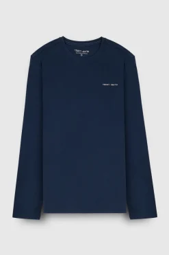 Teddy Smith T-shirt THE TEE 2 ML US NAVY USNAVY Cheap