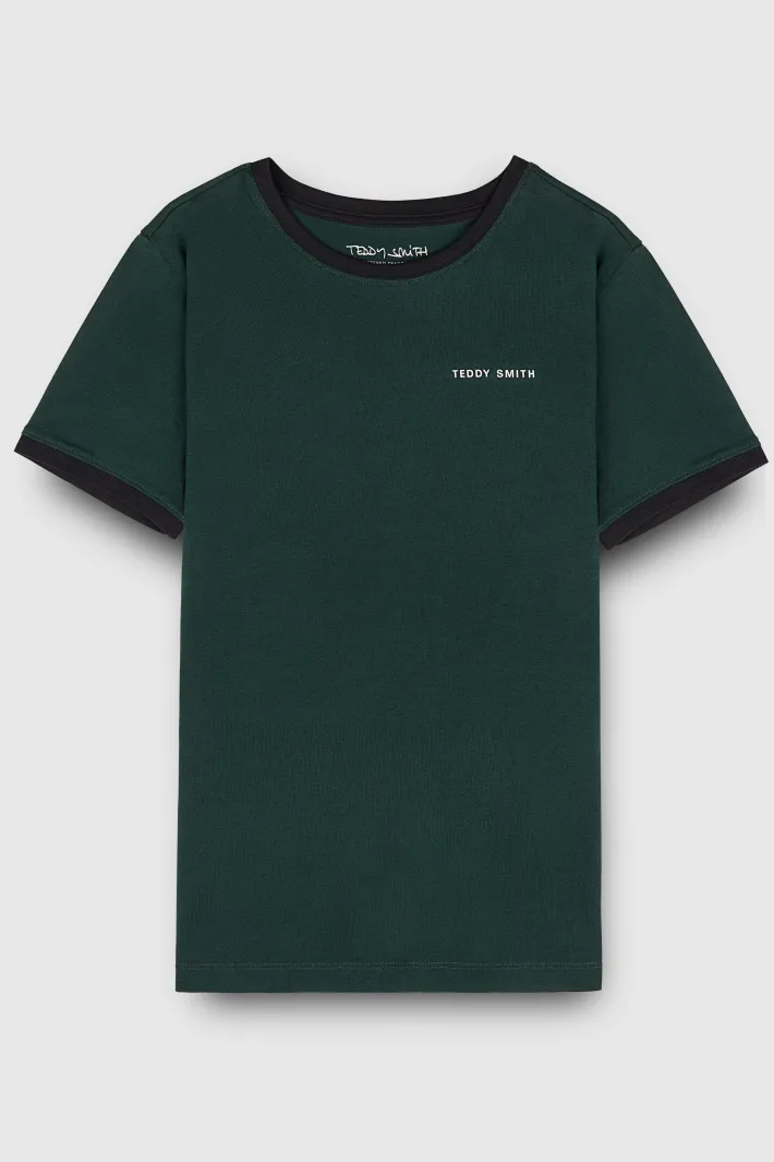 Teddy Smith T-shirt THE TEE 2 R MC JR VERT SCARABE VERTSCARABE Outlet
