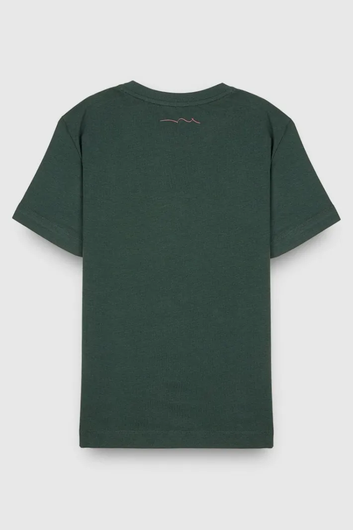 Teddy Smith T-shirt T-JIM MC JR VERT SCARABE VERTSCARABE Flash Sale